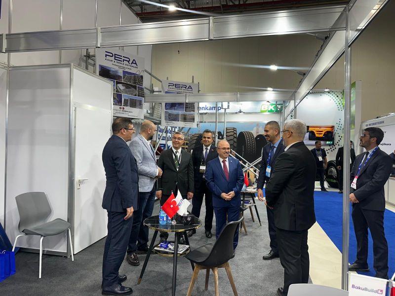 T.C. Bakü Büyükelçimiz Prof. Dr. Birol Akgün’ü BakuBuild’de PERA Standımızda Ağırladık